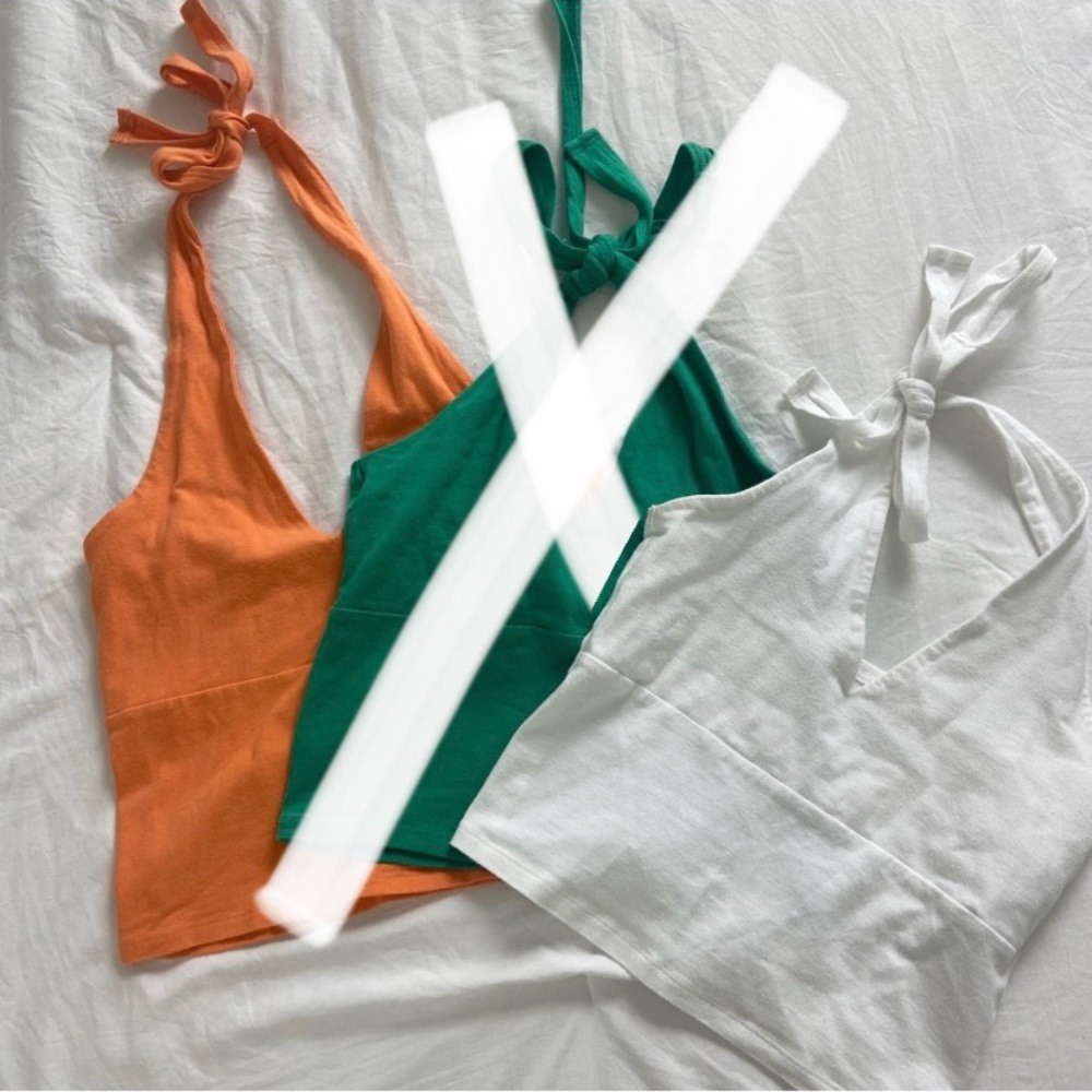hollister halter top bundle
